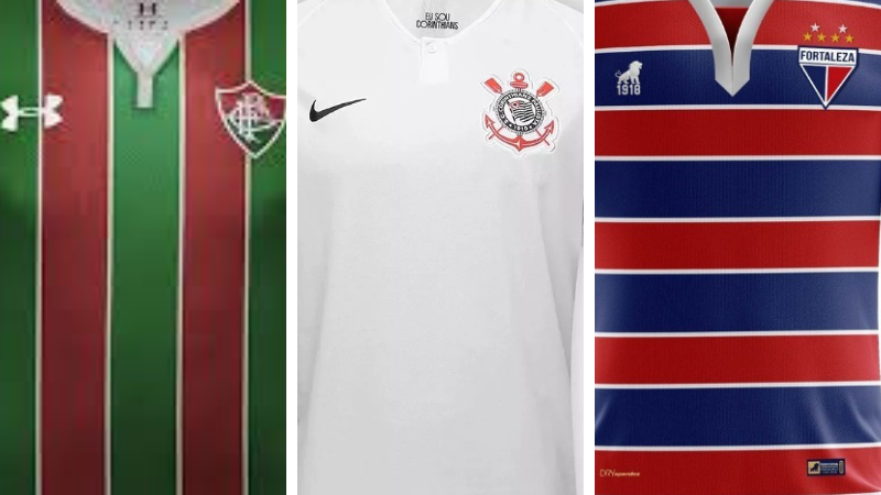 Ranking de preço das camisas oficiais: as mais baratas do futebol brasileiro