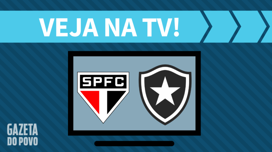São Paulo x Botafogo AO VIVO: saiba como assistir ao jogo na TV