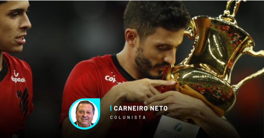 Grande noite do Athletico, apesar do público pequeno para um Atletiba