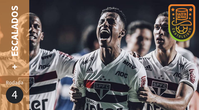 Os mais escalados da 4ª rodada do Cartola FC 2019