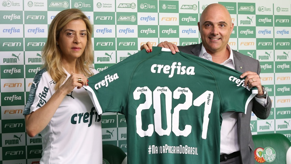Palmeiras renova com Crefisa: veja quanto o clube vai ganhar