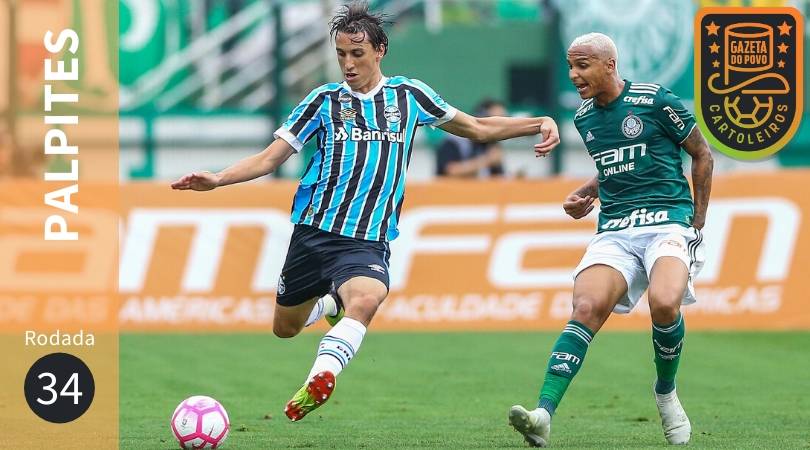 Veja os palpites para os jogos da 34ª rodada do Brasileirão