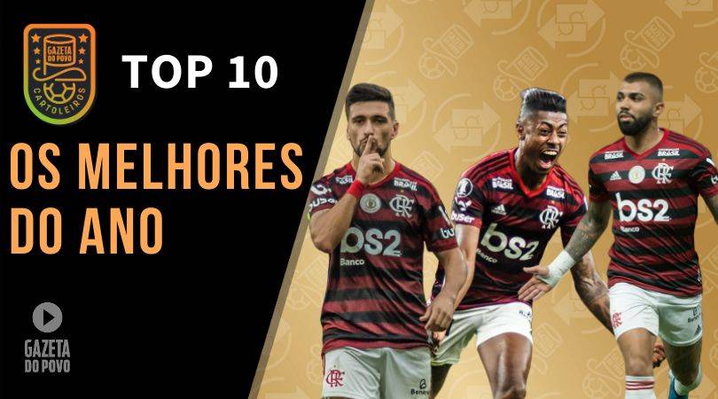 Veja quem foram os 10 melhores jogadores do futebol brasileiro em 2019