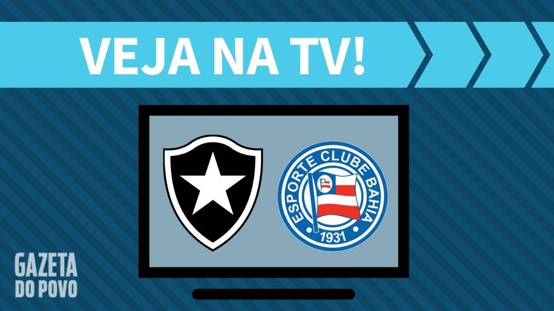 Botafogo x Bahia AO VIVO: saiba como assistir ao jogo na TV