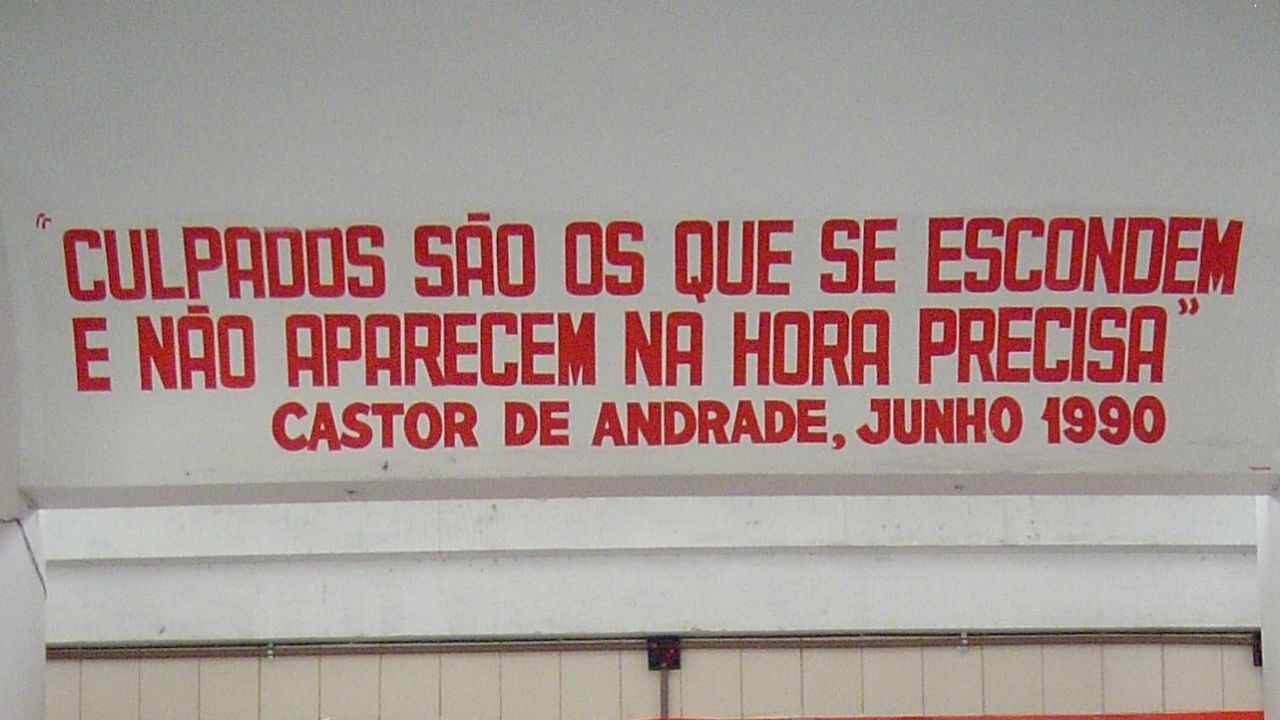 Frase de Castor de Andrade