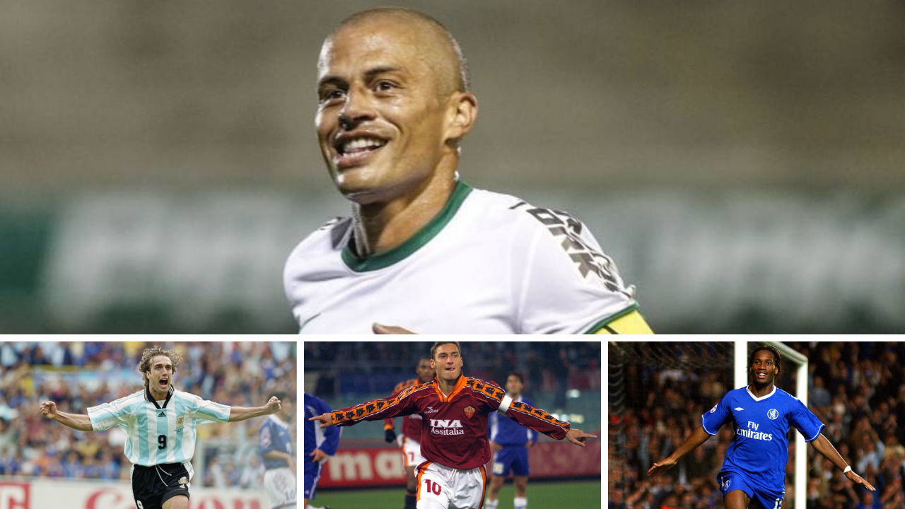 12 ícones do futebol mundial que fizeram menos gols que Alex