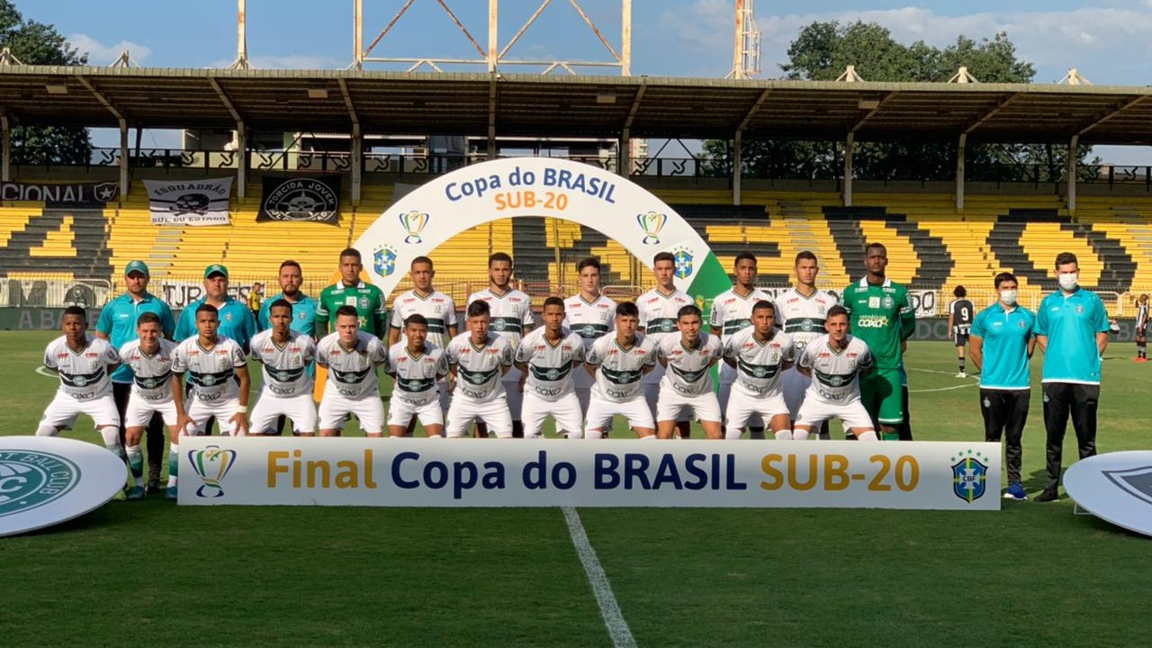 Elenco do Coritiba campeão da Copa do Brasil sub-20