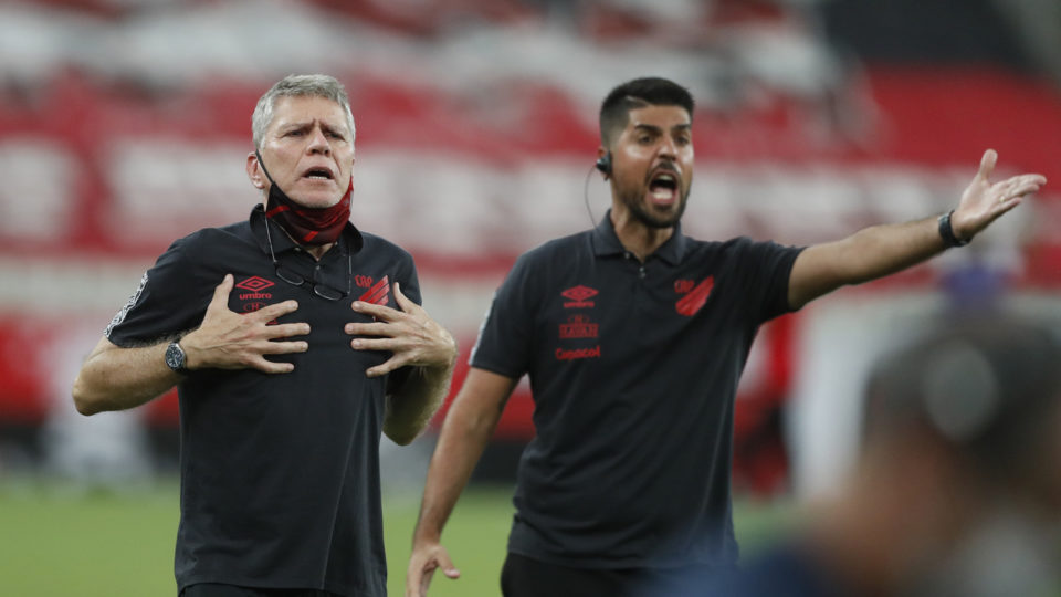 Paulo Autuori e António Oliveira, os comandantes do Athletico