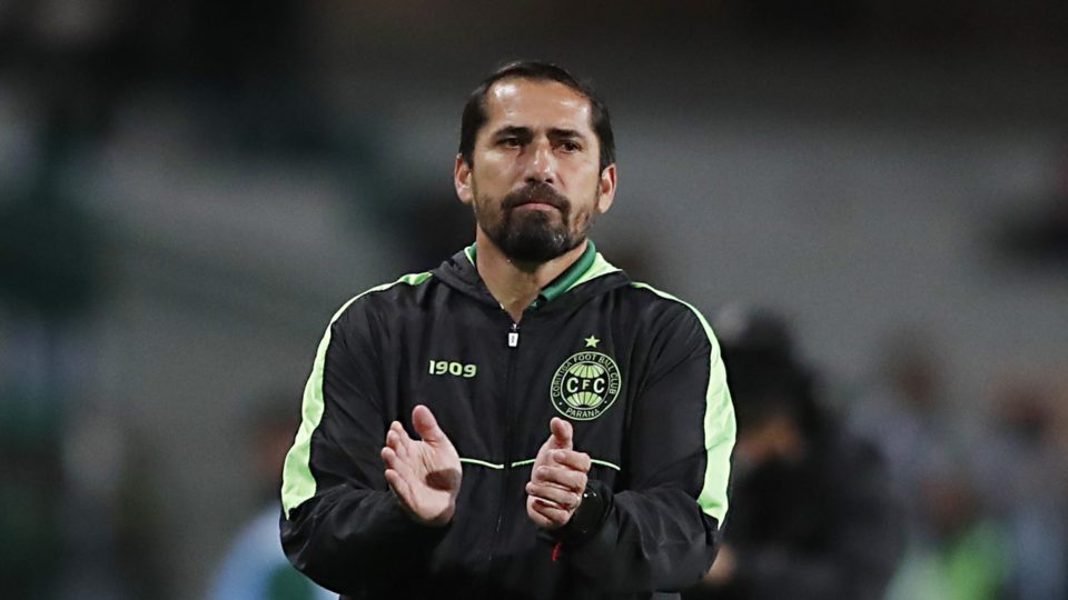 Gustavo Morínigo como técnico do Coritiba