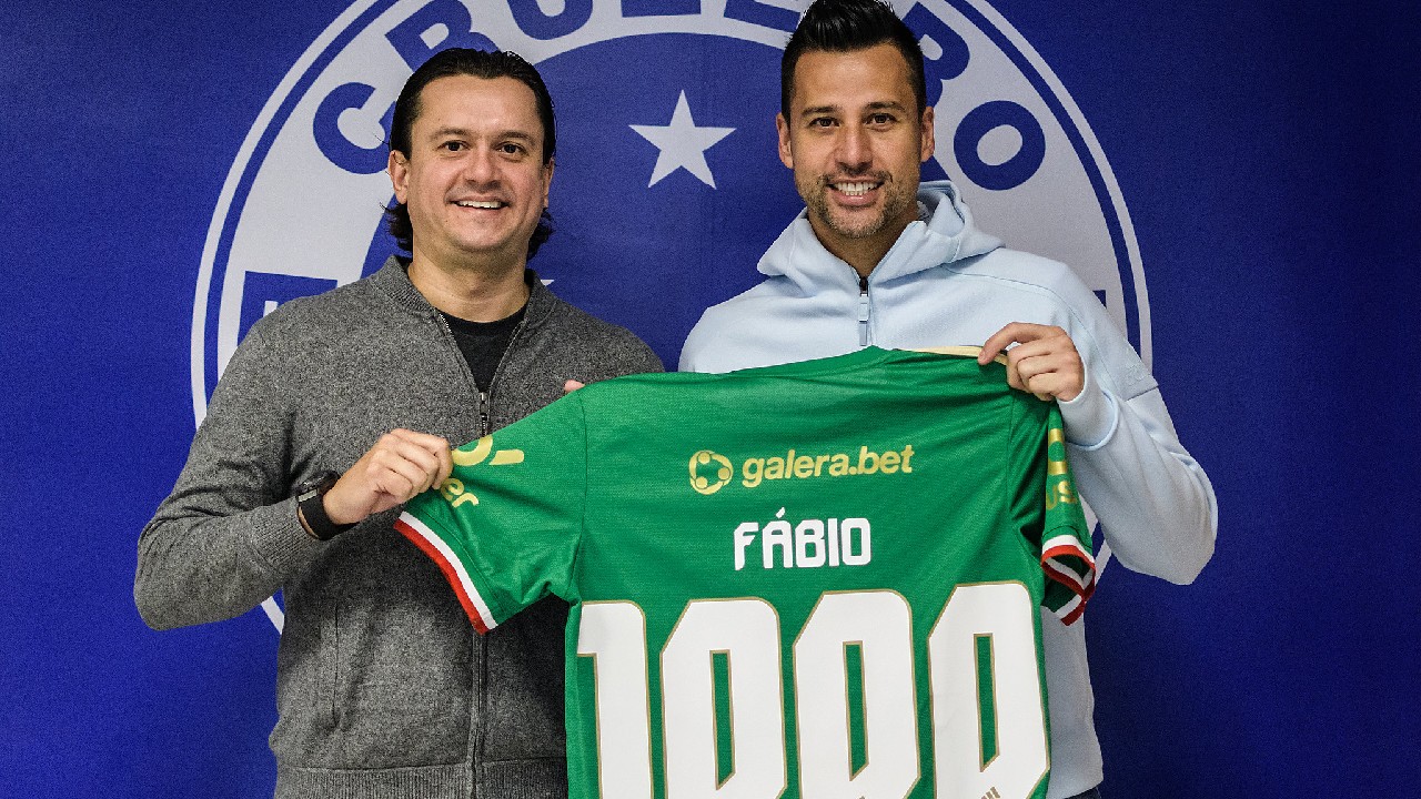 Fabio ia completar mil jogos pelo Cruzeiro