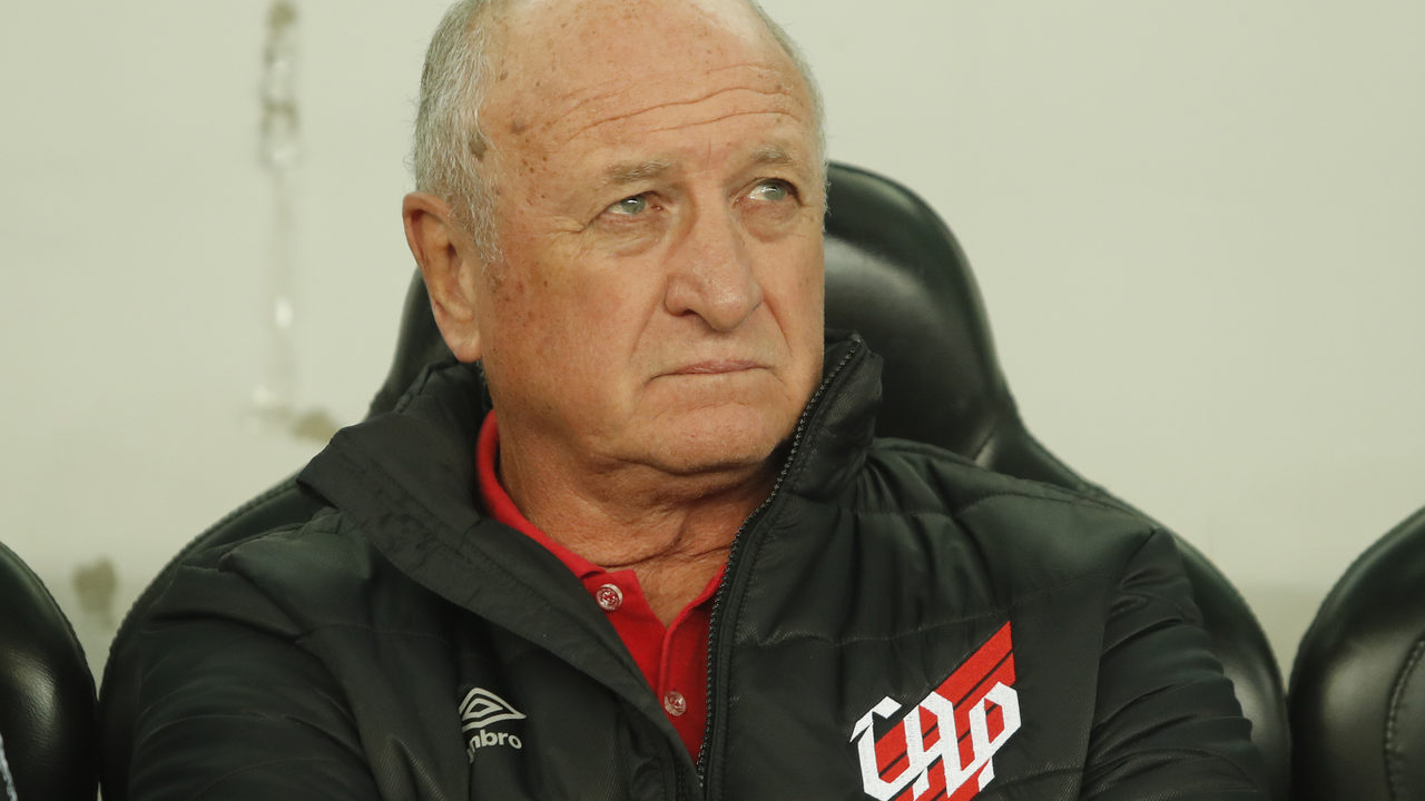 Felipão, técnico do Athletico