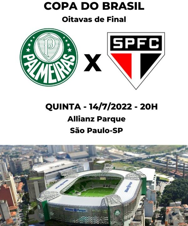 PALMEIRAS X SÃO PAULO TRANSMISSÃO AO VIVO DIRETO DO ALLIANZ PARQUE