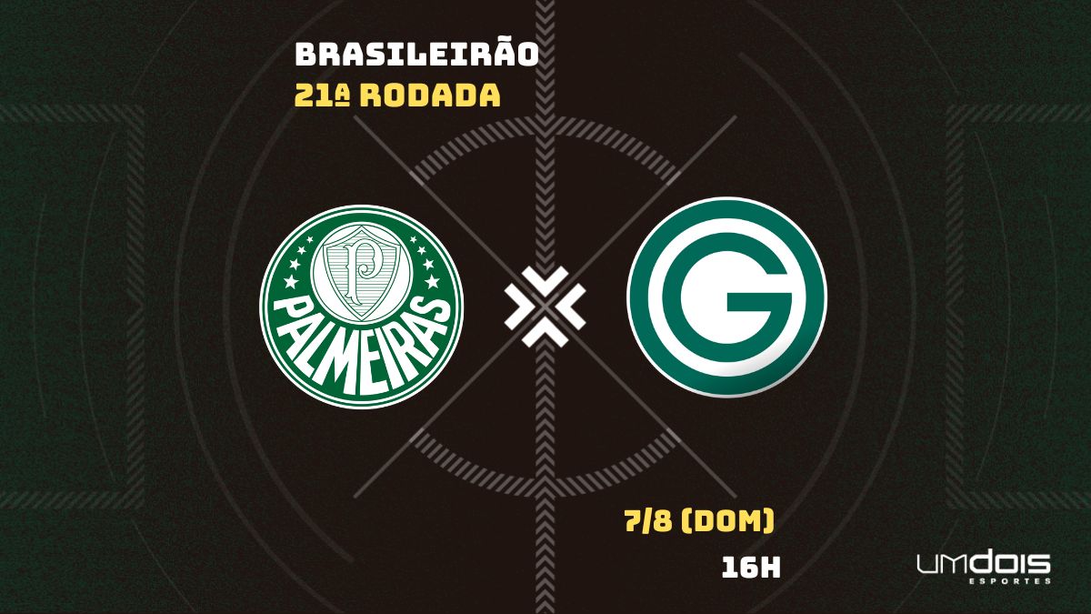 Palmeiras x Goiás ao vivo: onde assistir ao jogo do Brasileirão hoje