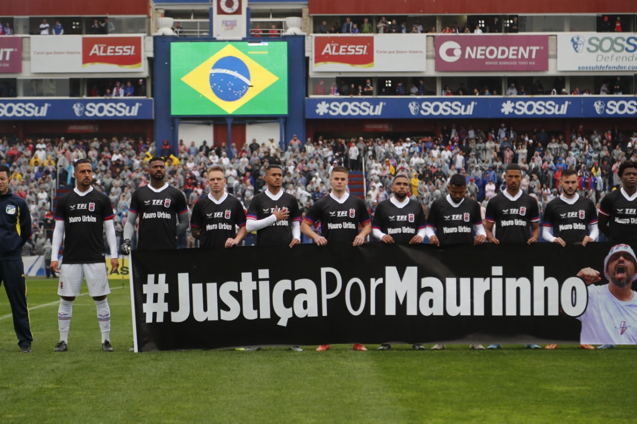 Paraná fez homenagem a Maurinho