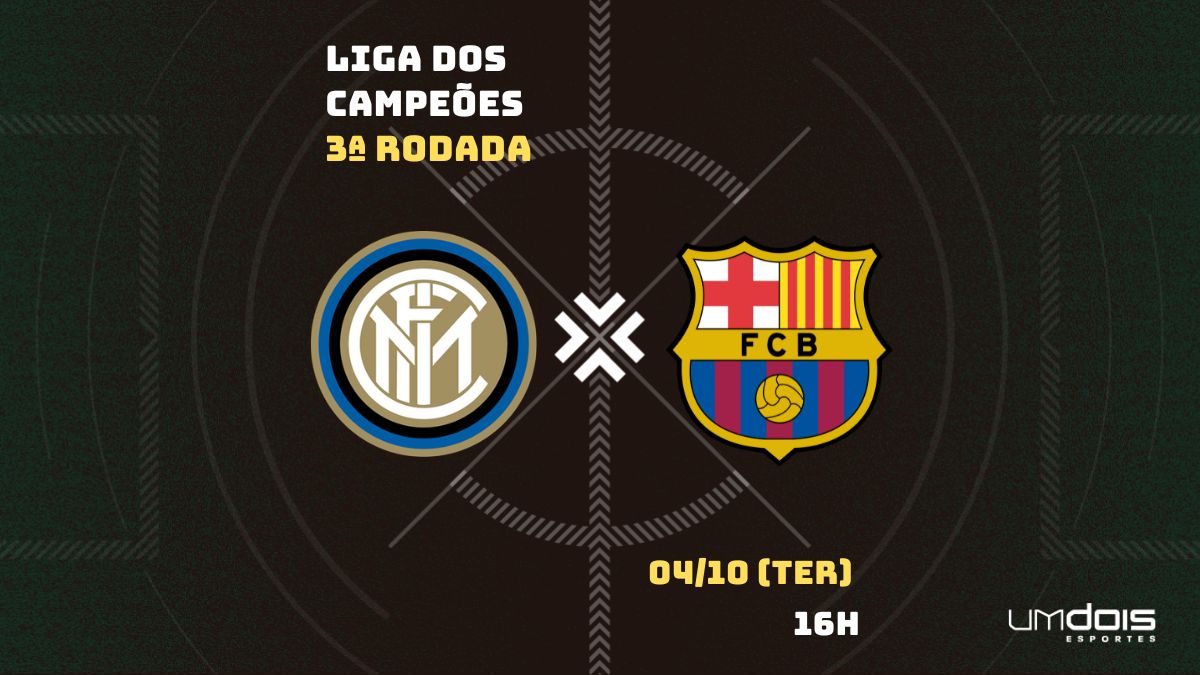 Internazionale x Barcelona: veja onde assistir ao vivo, horário, escalações e arbitragem