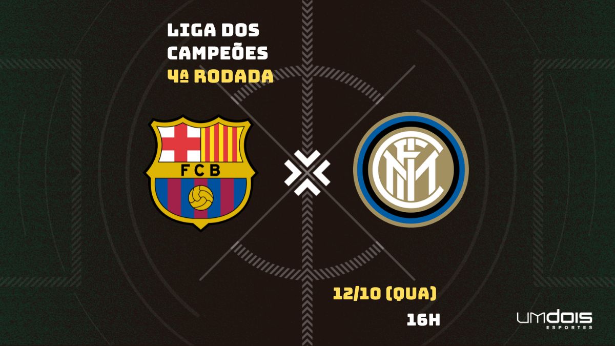 Barcelona x Inter de Milão: veja onde assistir ao vivo, horário e escalações
