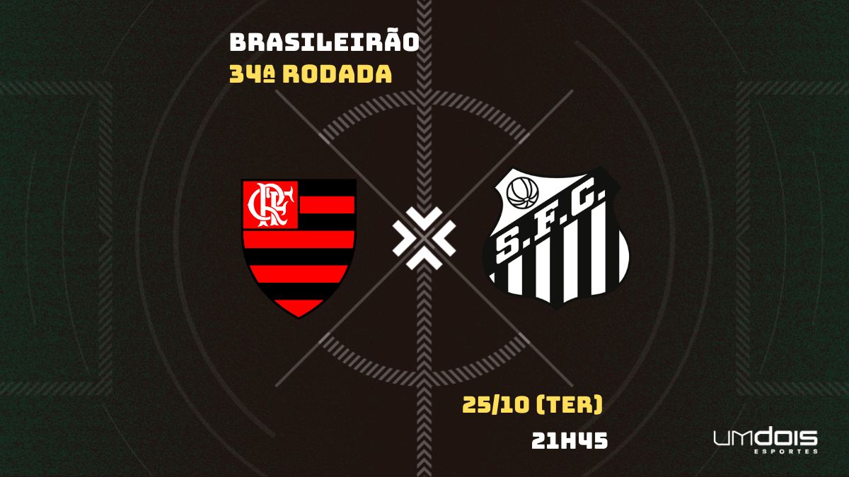 Santos x Flamengo ao vivo e online, onde assistir, que horas é