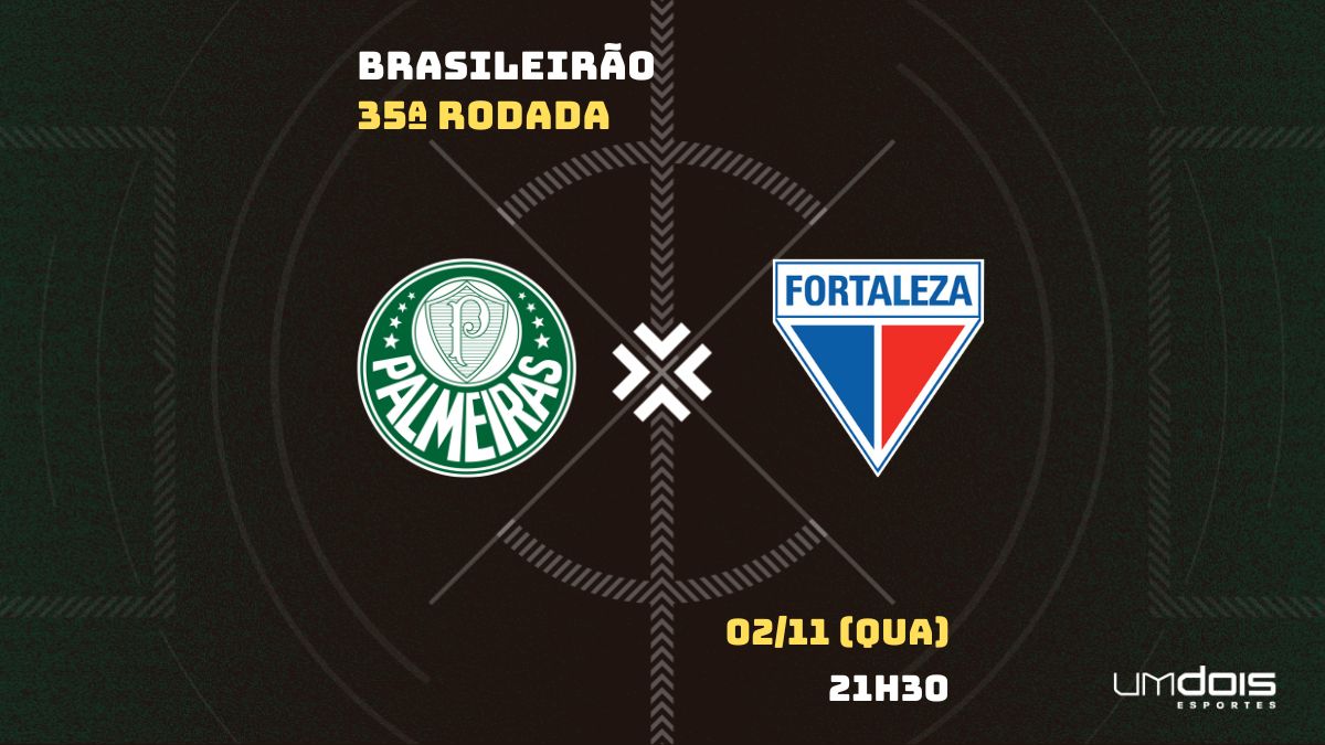 Palmeiras x Fortaleza ao vivo hoje 26/11/23 - Brasileirão Série A