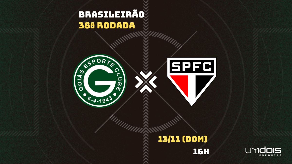 São Paulo x Goiás: onde assistir ao vivo, escalações e desfalques