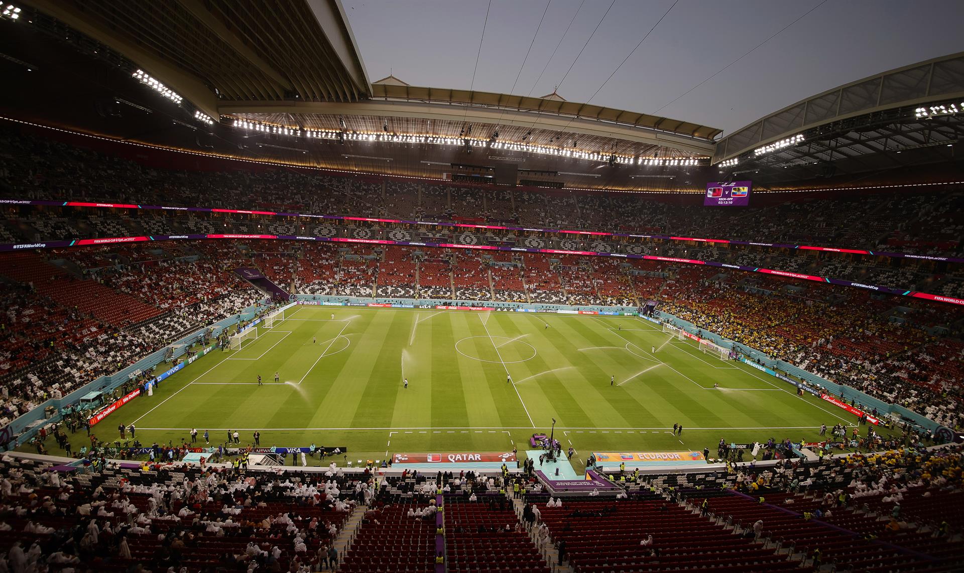 Primeira partida da Copa do Mundo no Catar faz audiência da Globo