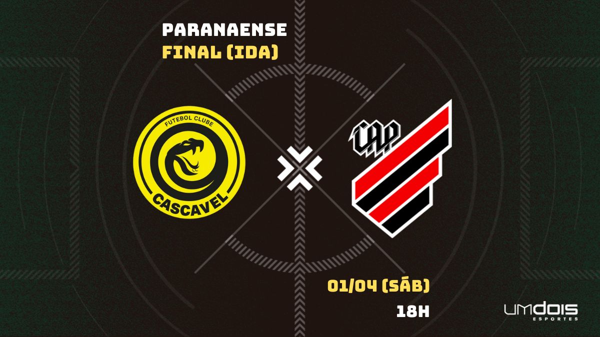 Cascavel x Athletico: Escalações prováveis, como assistir, data e horário