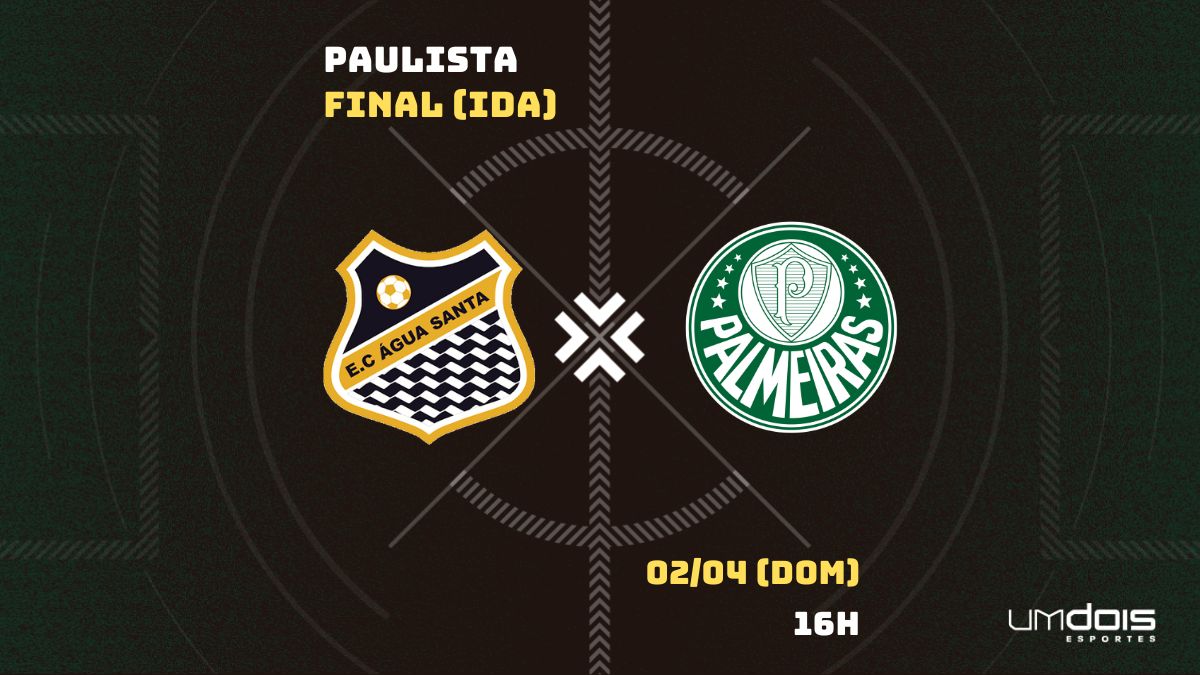 Final do Paulistão 2023: onde assistir, datas e mais sobre Palmeiras x Água  Santa