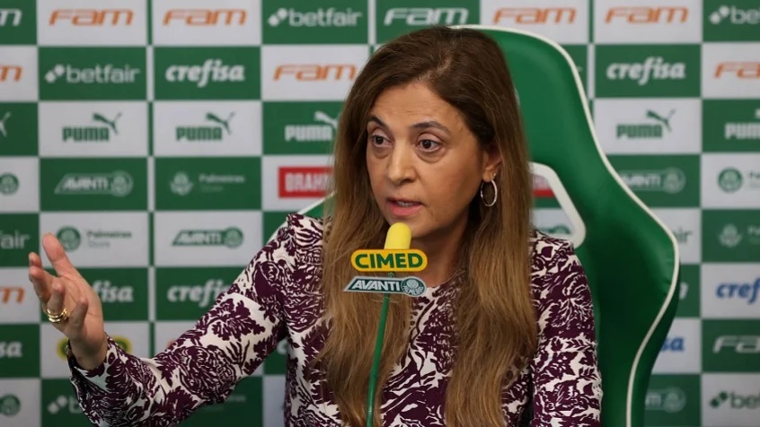 Leila Pereira é chamada de avarenta por jornal português: “Abel Ferreira sofre com presidente”