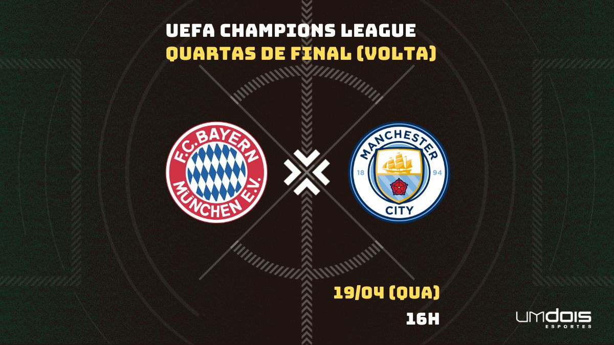 Análise: Bayern de Munique x Manchester City – Quartas de Final Champions  League 2023