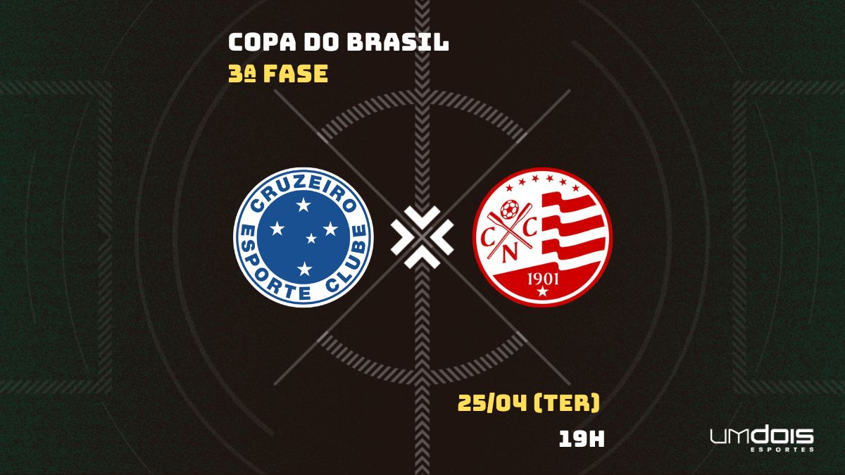 Cruzeiro x Náutico: Escalações prováveis, como assistir, data e horário