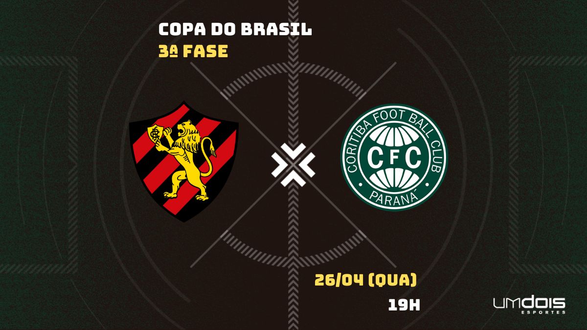 Sport x Coritiba ao vivo e online, onde assistir, que horas é