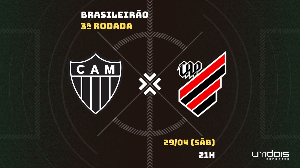 Atlético-MG x Athletico: Escalações prováveis, como assistir, data e horário