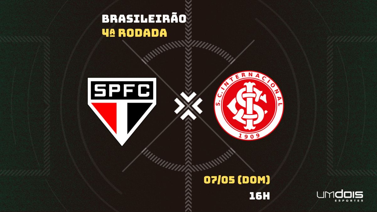 Onde assistir o jogo do São Paulo x Coritiba hoje, domingo, 3