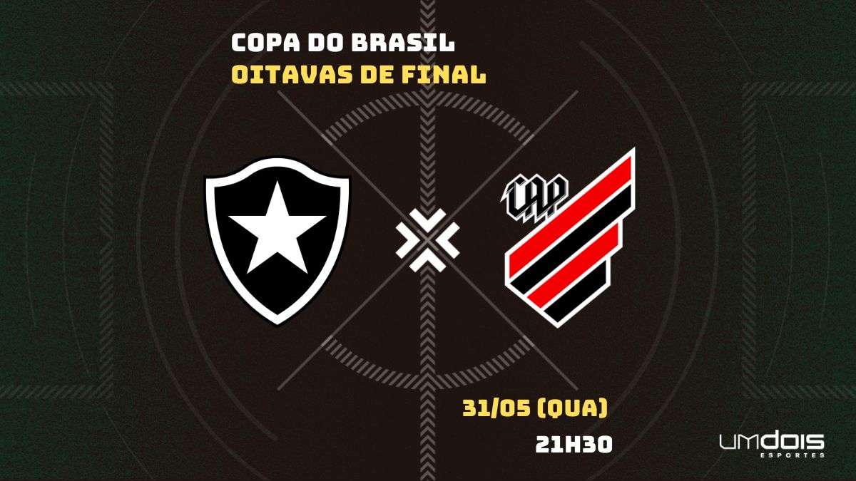 Botafogo x Athletico: Escalações prováveis, como assistir, data e horário