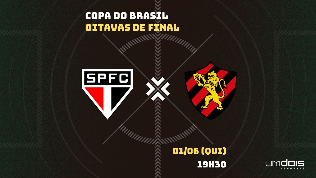 Sport x São Paulo: onde assistir ao vivo, horário e escalações