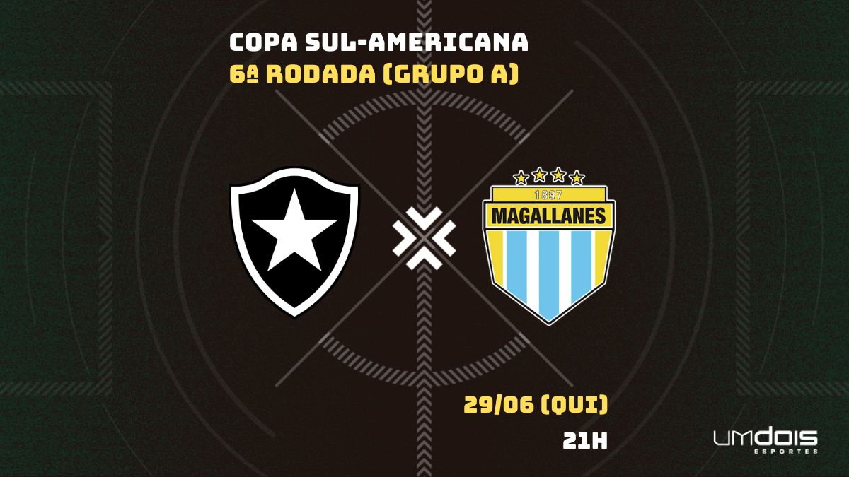 Botafogo x Magallanes: Escalações prováveis, como assistir, data e horário