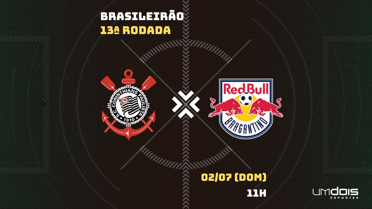 Corinthians x Bragantino: Escalações prováveis, como assistir, data e horário