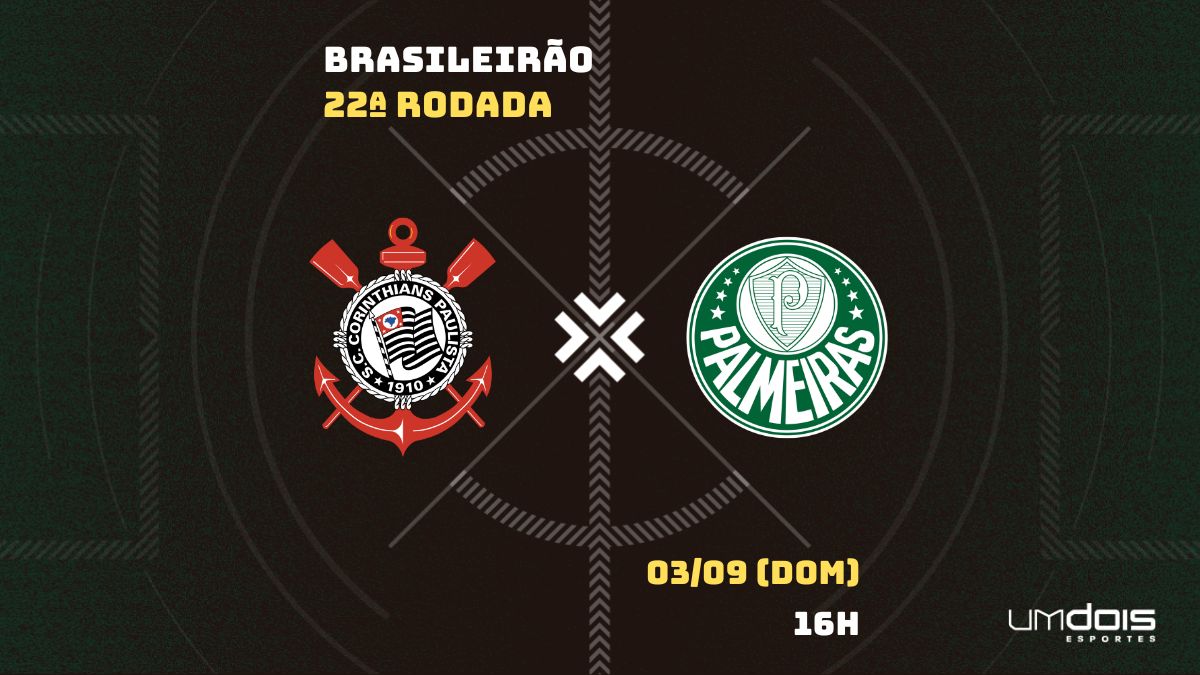 Corinthians 0 x 0 Palmeiras - 03/09/2023 - Campeonato Brasileiro 