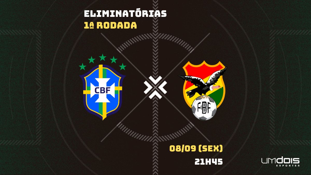 Onde assistir o jogo Brasil x Bolívia hoje, sexta-feira, 8; pelas