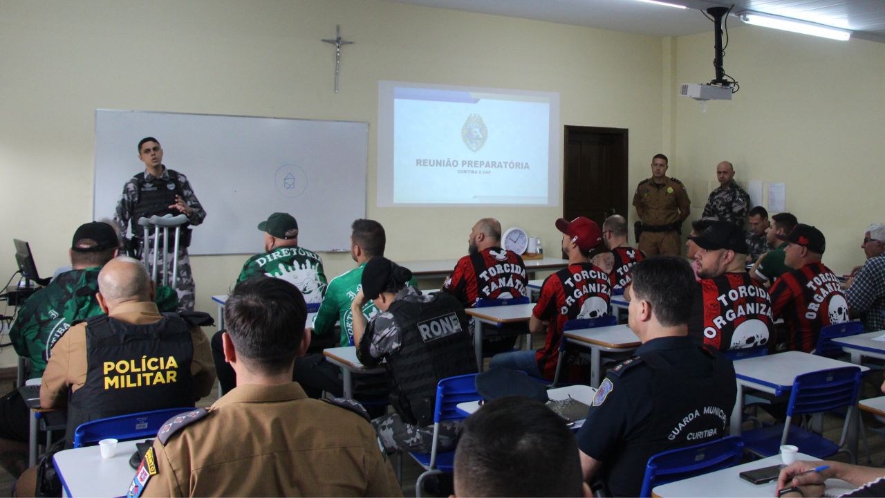 Atletiba: Reunião entre Polícia, Coritiba e Athletico define esquema de segurança