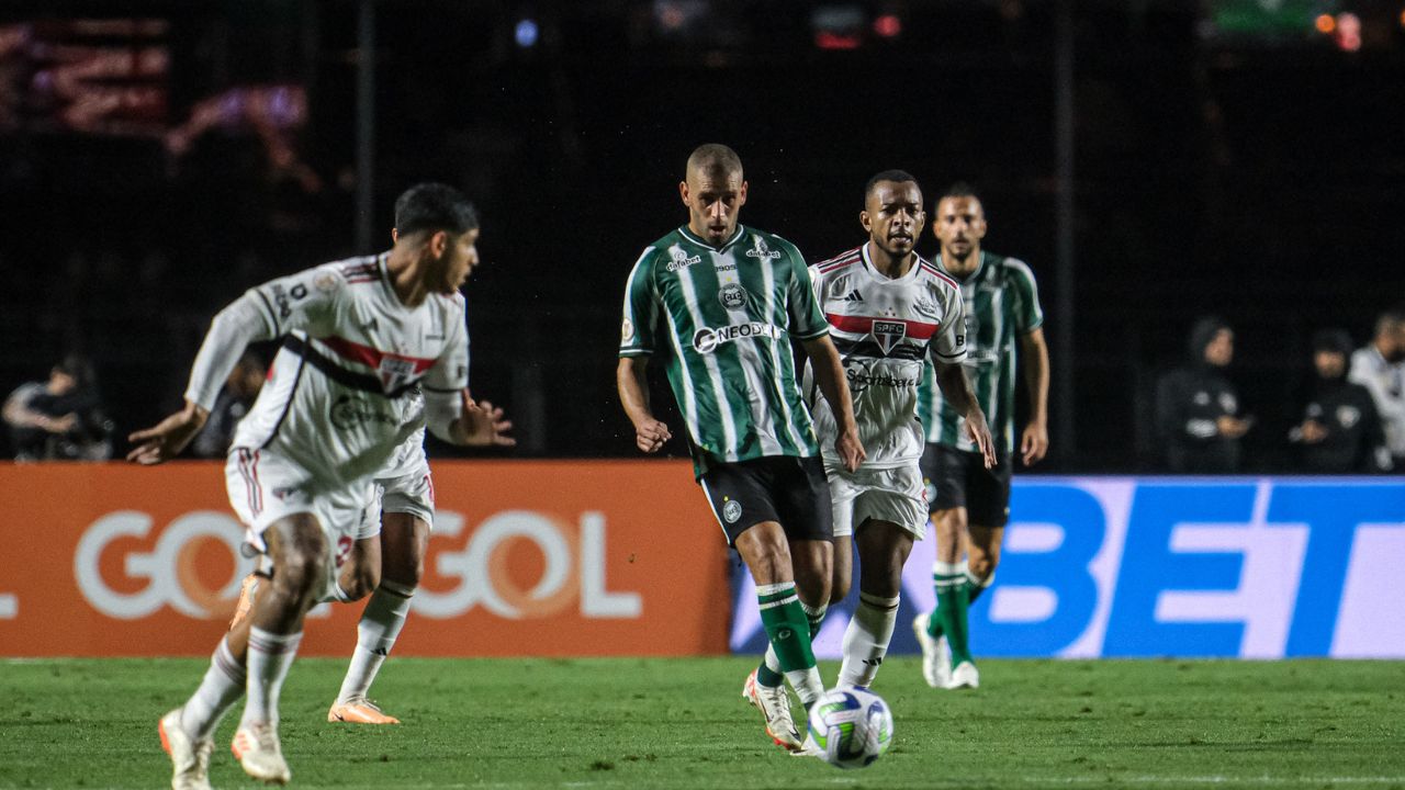 São Paulo x Coritiba: Confira os gols e os melhores momentos no Brasileirão