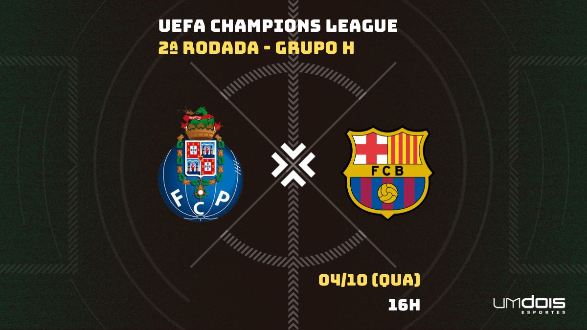 Porto x Barcelona: Escalações prováveis, como assistir, data e horário