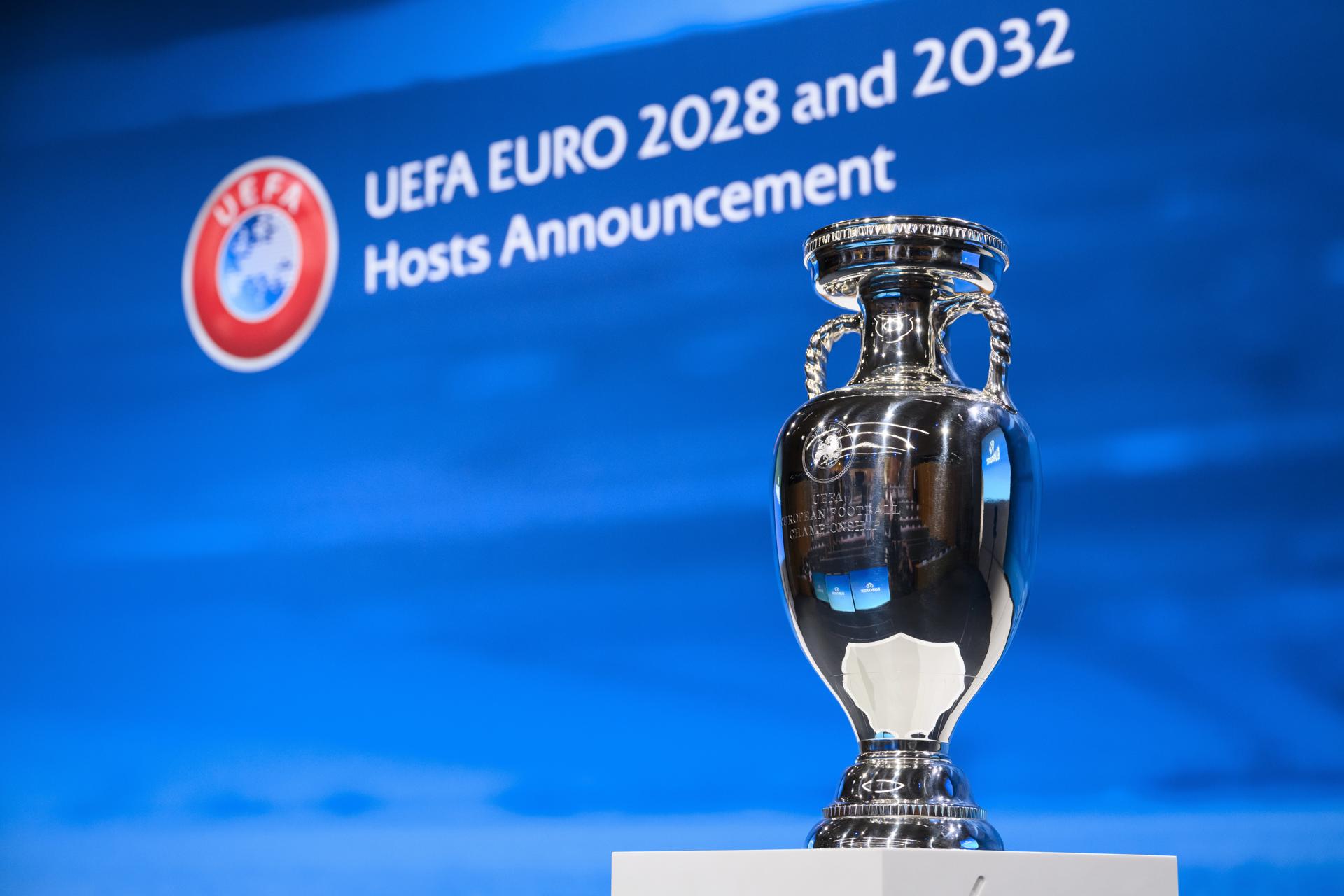 The UK, Turkey and Italy will host the European Championships. The UK, Turkey and Italy will host the European Championships.