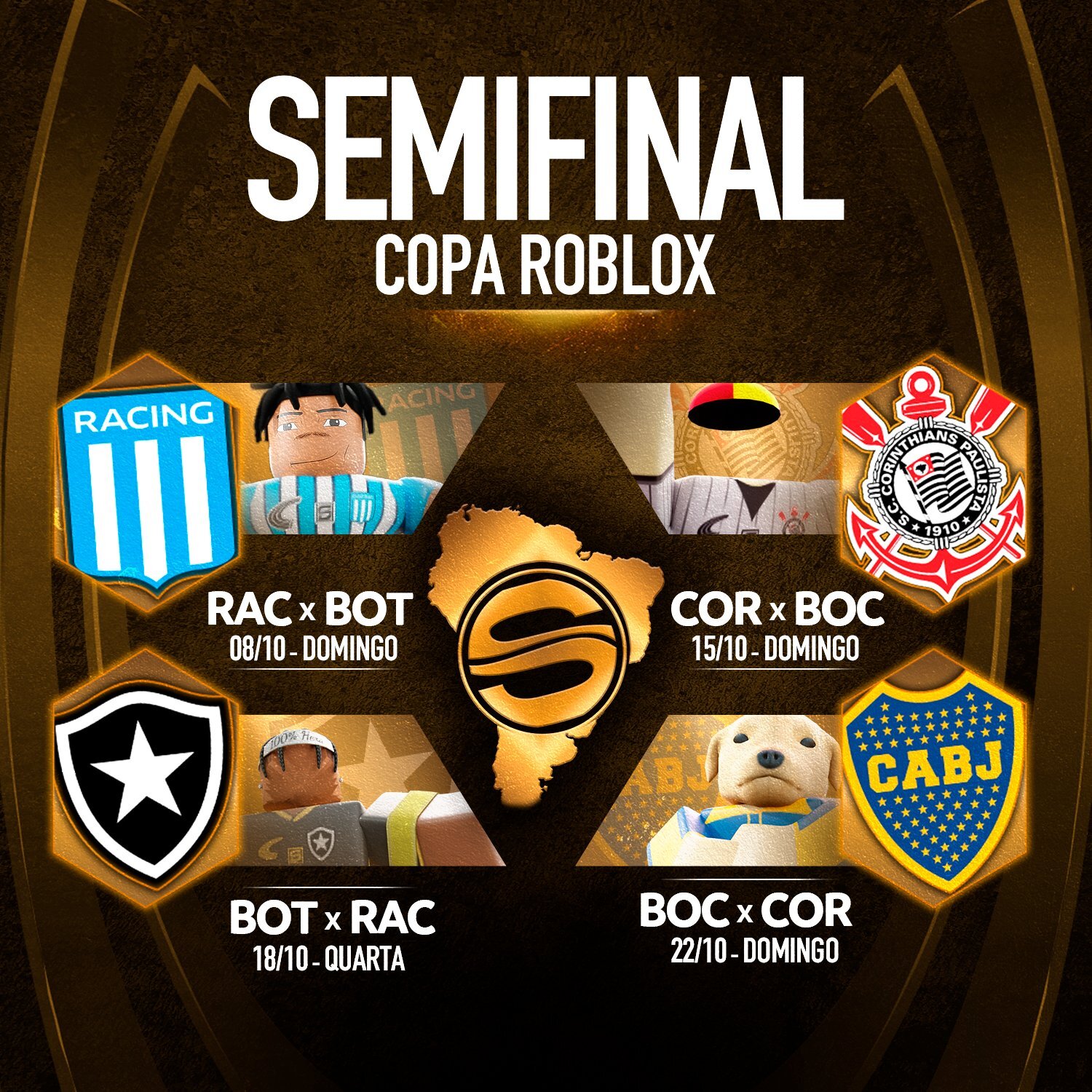 Enquanto isso, na Copa Roblox : r/futebol