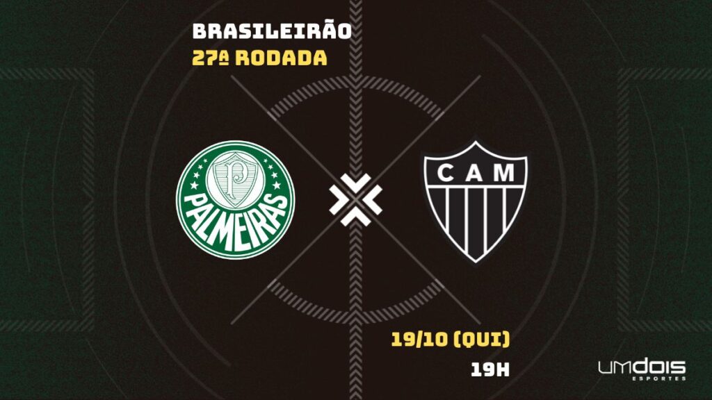 Palmeiras perde de novo, agora para o Atlético-MG, pelo Brasileirão