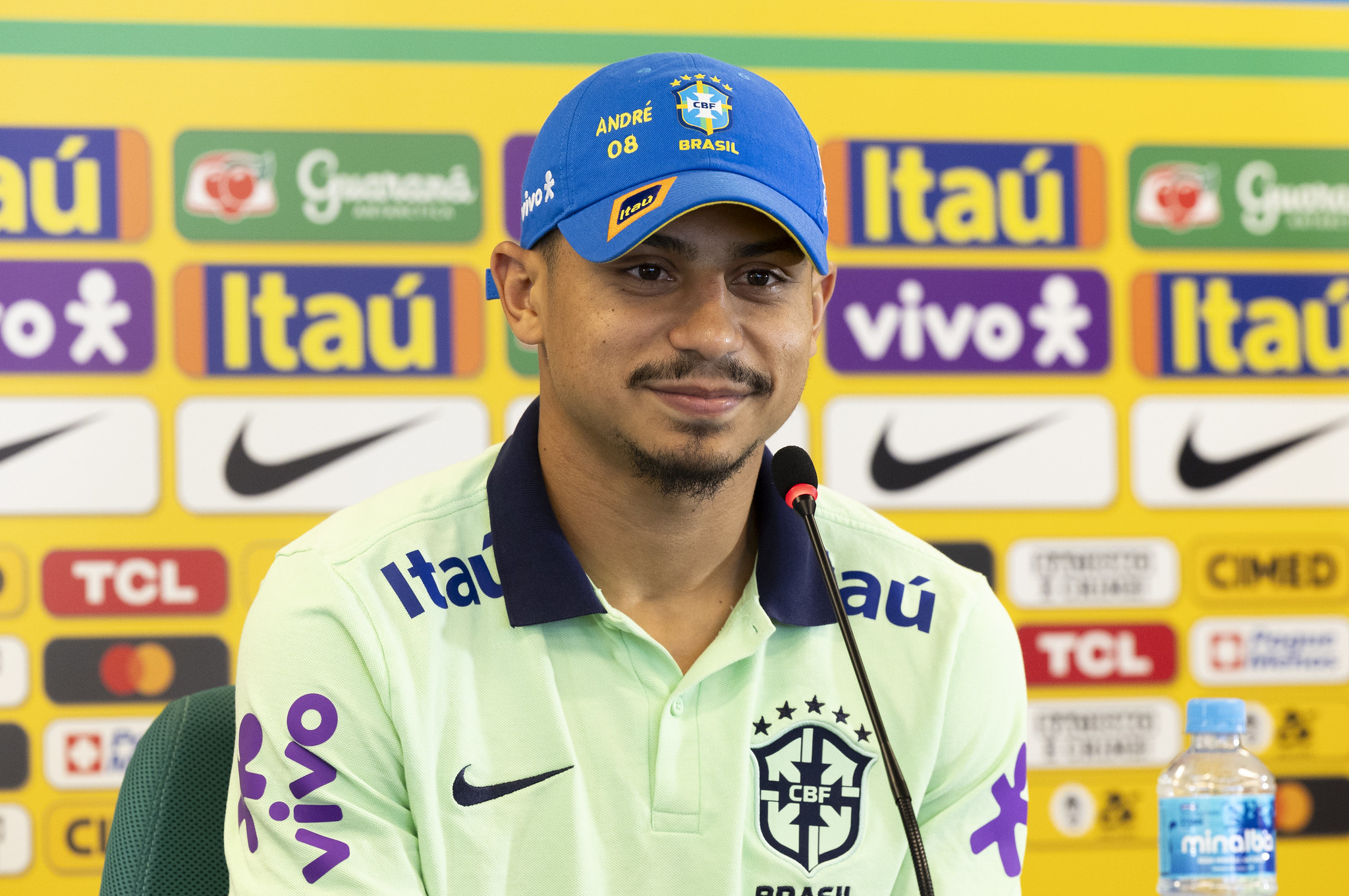 André sees evolution in the selection with Diniz and admits pressure André sees evolution in the selection with Diniz and admits pressure