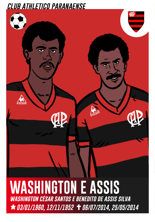 Athletico 100 anos: Washington e Assis, o Casal 20