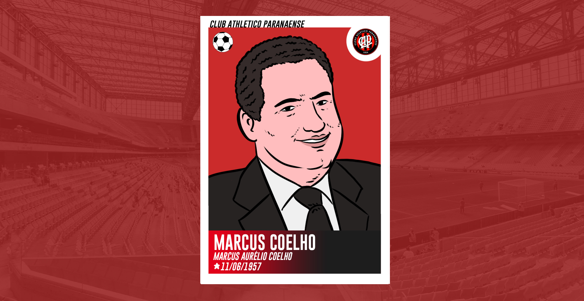 Athletico 100 years: Marcus Coelho, the president of the golden star
