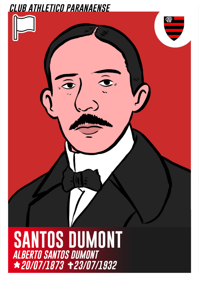 Athletico 100 anos: Santos Dumont, o inventor