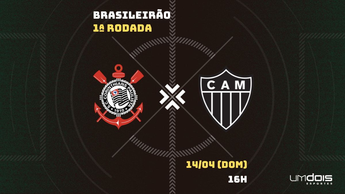  Corinthians x Atlético-MG: escalações prováveis, como assistir, data e horário 