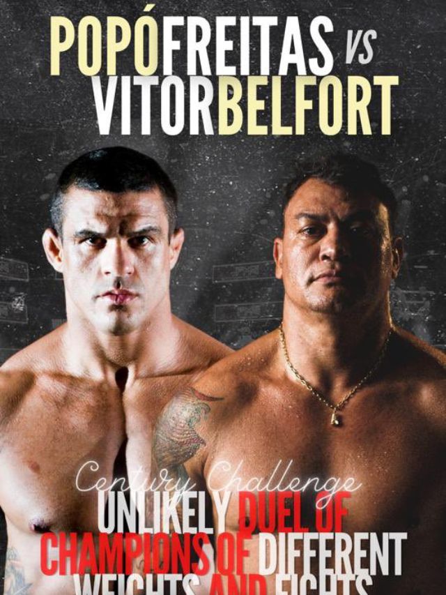 Popó x Vitor Belfort: vai rolar mesmo essa luta de boxe?